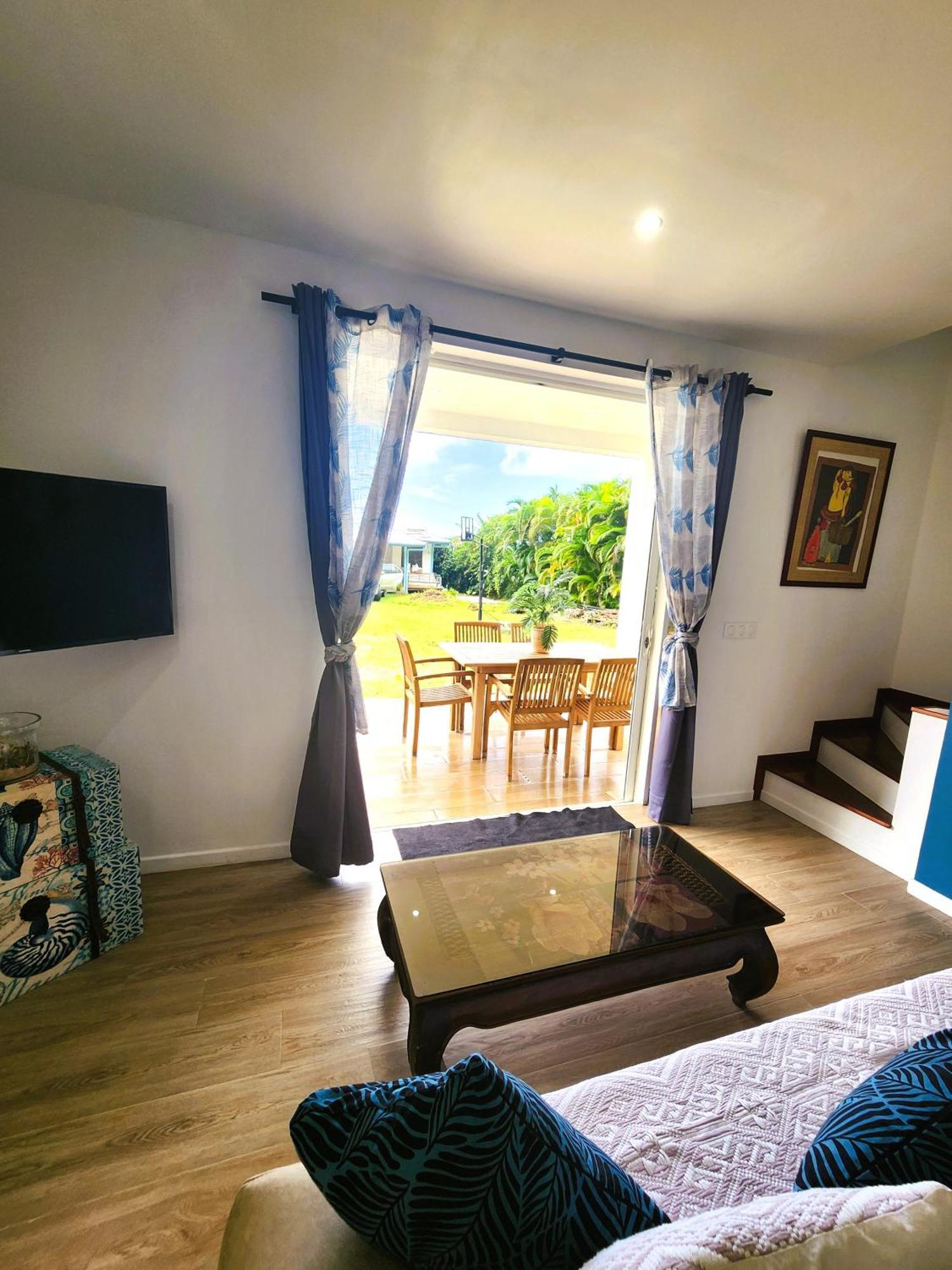 Duplex En Bord De Mer Fare Tahitea Pension Taputapuapea Екстер'єр фото