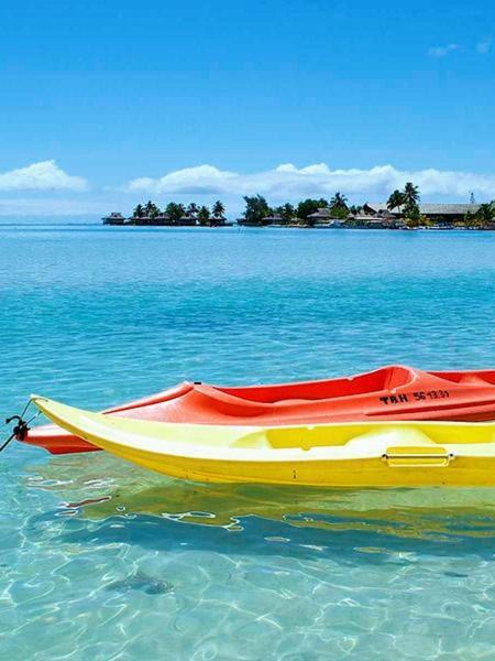 Duplex En Bord De Mer Fare Tahitea Pension Taputapuapea Екстер'єр фото