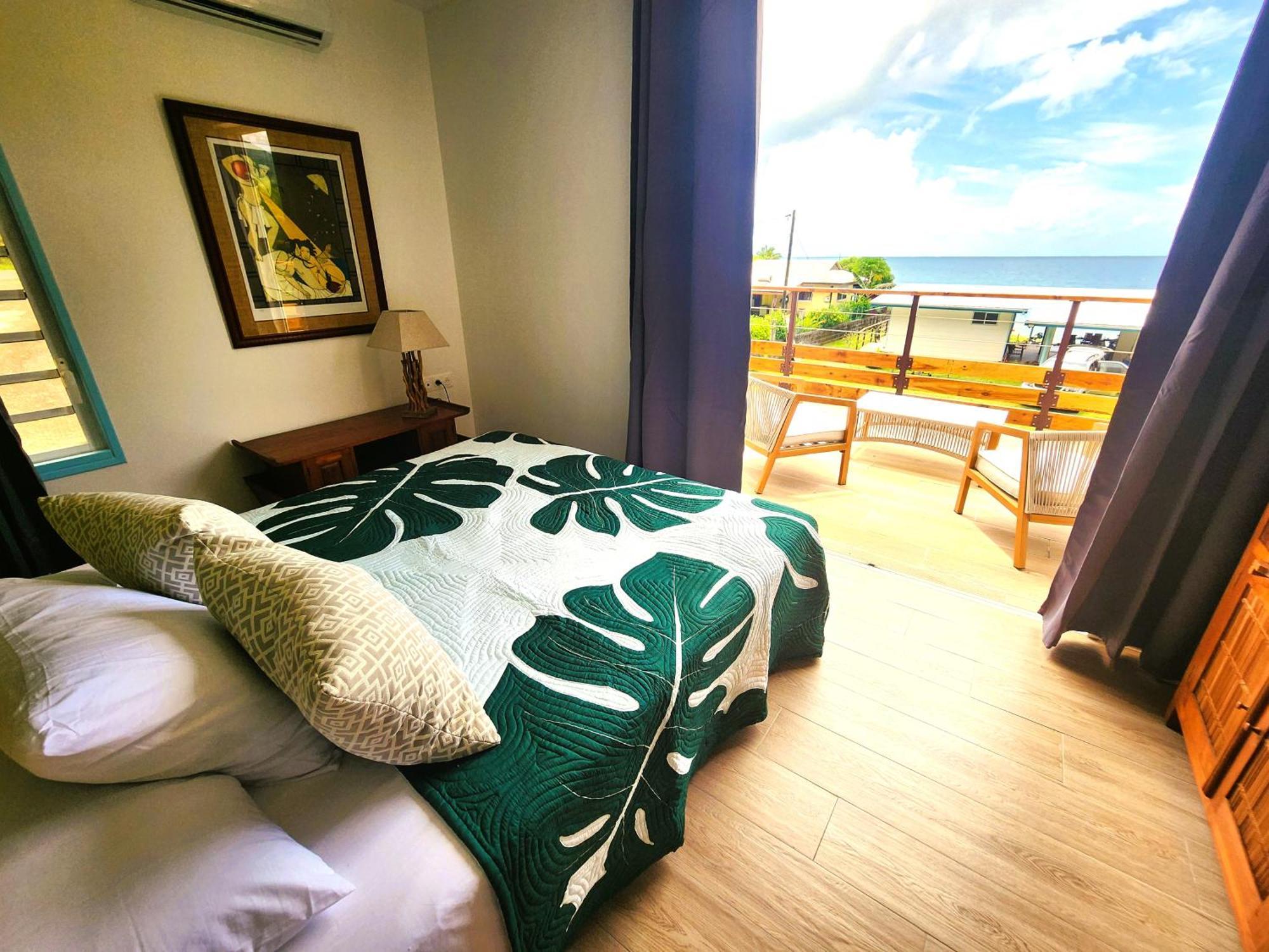 Duplex En Bord De Mer Fare Tahitea Pension Taputapuapea Екстер'єр фото