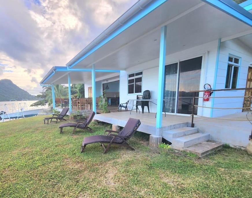 Duplex En Bord De Mer Fare Tahitea Pension Taputapuapea Екстер'єр фото