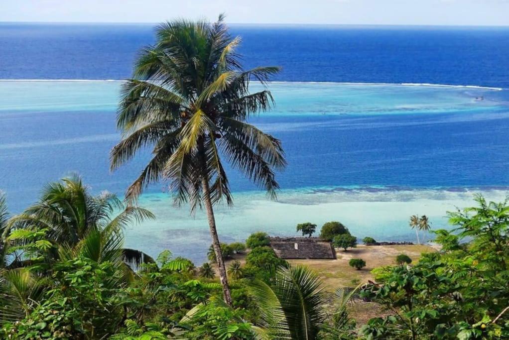 Duplex En Bord De Mer Fare Tahitea Pension Taputapuapea Екстер'єр фото