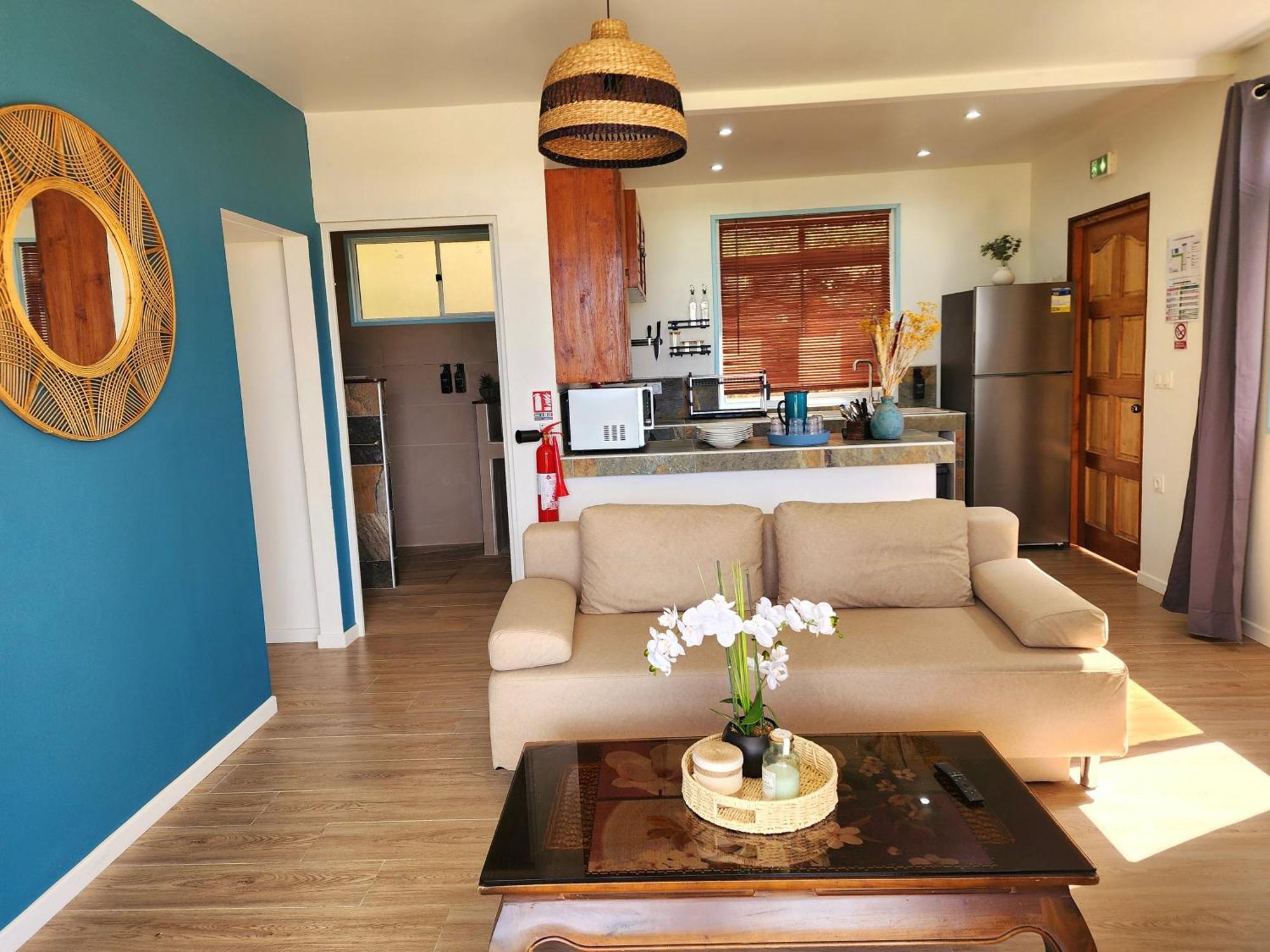 Duplex En Bord De Mer Fare Tahitea Pension Taputapuapea Екстер'єр фото
