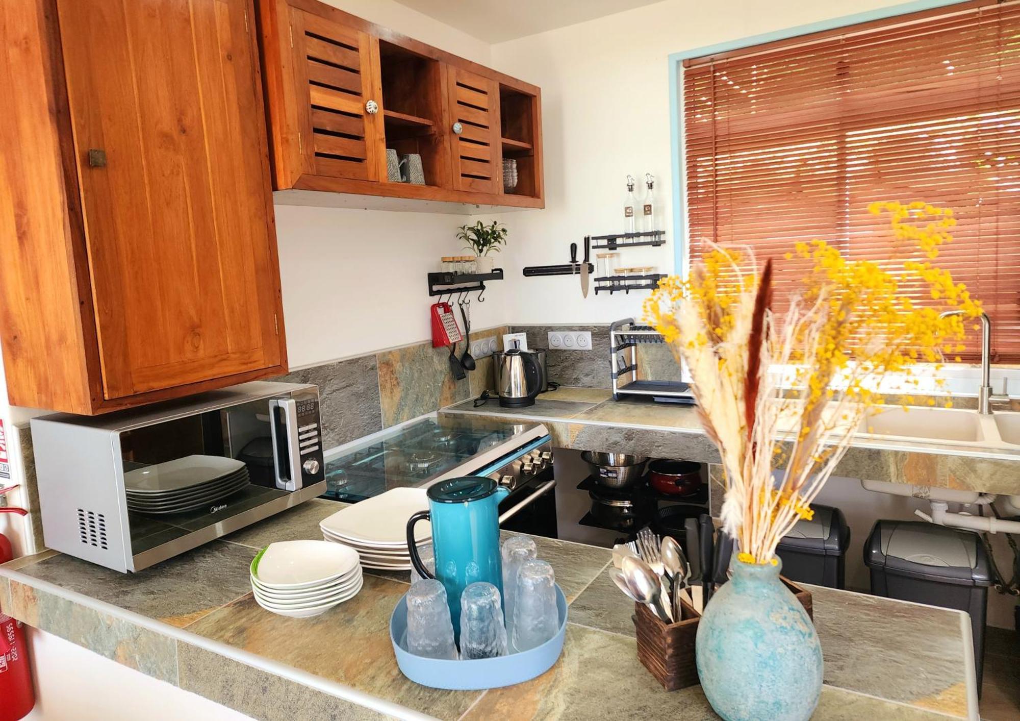 Duplex En Bord De Mer Fare Tahitea Pension Taputapuapea Екстер'єр фото
